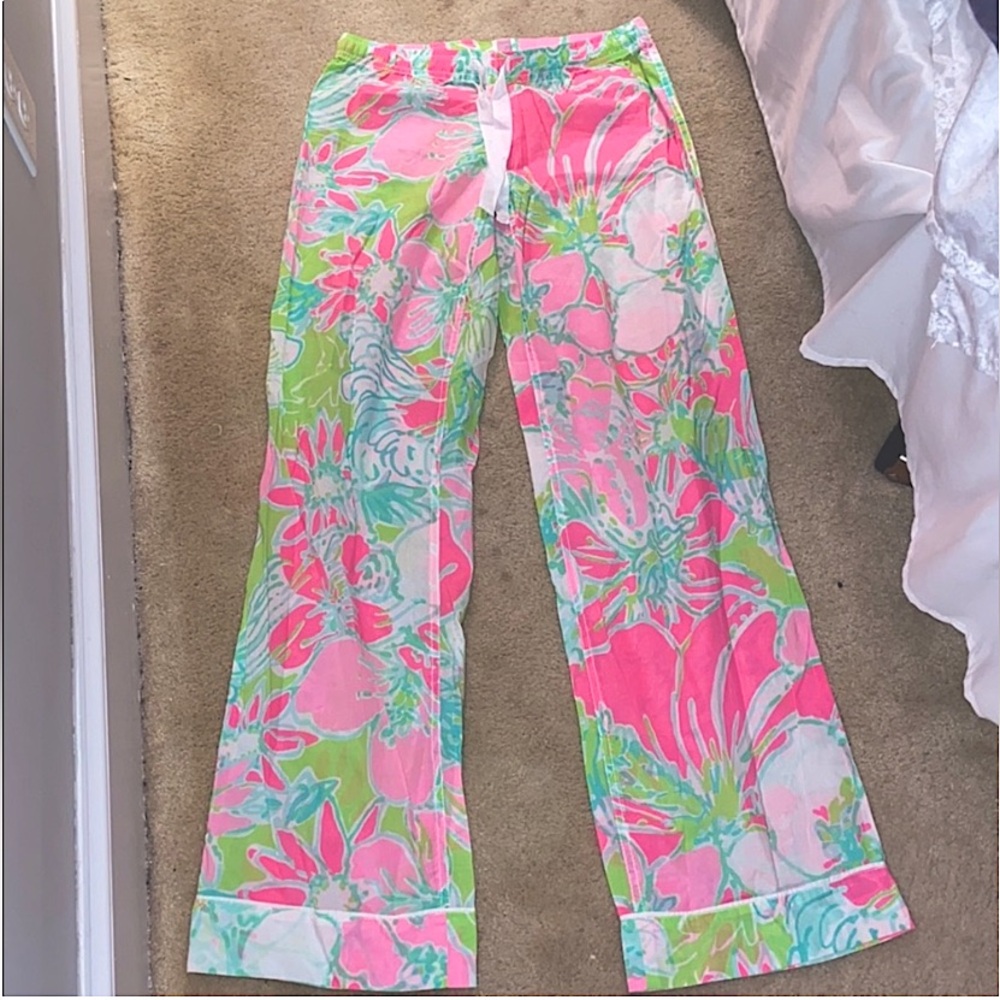SOLD!! Lilly Pulitzer Vibrant Panama pants